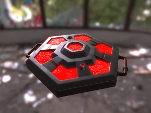 demonic sci-fi katana pbr 3D 模型