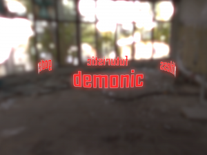 demonic sci-fi katana pbr 3D 模型