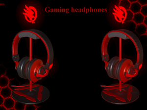 gaming headphones 3D Model