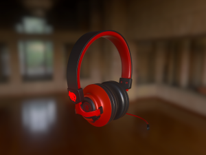 gaming headphones Model 3D