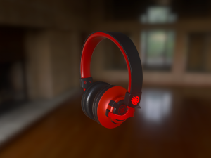 gaming headphones Model 3D