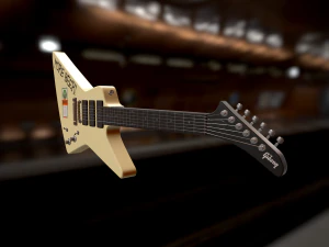 gibson explorador 1984 Modelo 3D