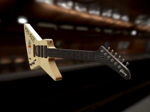 gibson explorador 1984 Modelo 3D