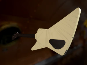 gibson explorador 1984 Modelo 3D