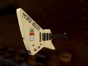 gibson explorer 1984 Modello 3D