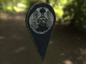 knights shield Modelo 3D