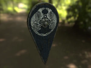 기사의 방패 3D 모델