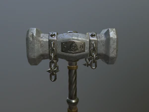 medieval ancient hammer 3D Model