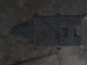 medieval anvil 3D 模型