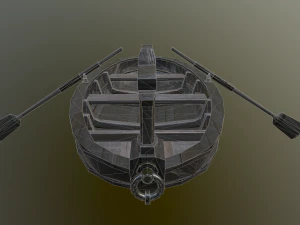 medieval boat 3D Model