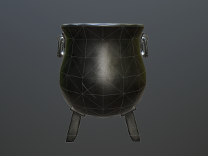 medieval boiler Modelo 3D