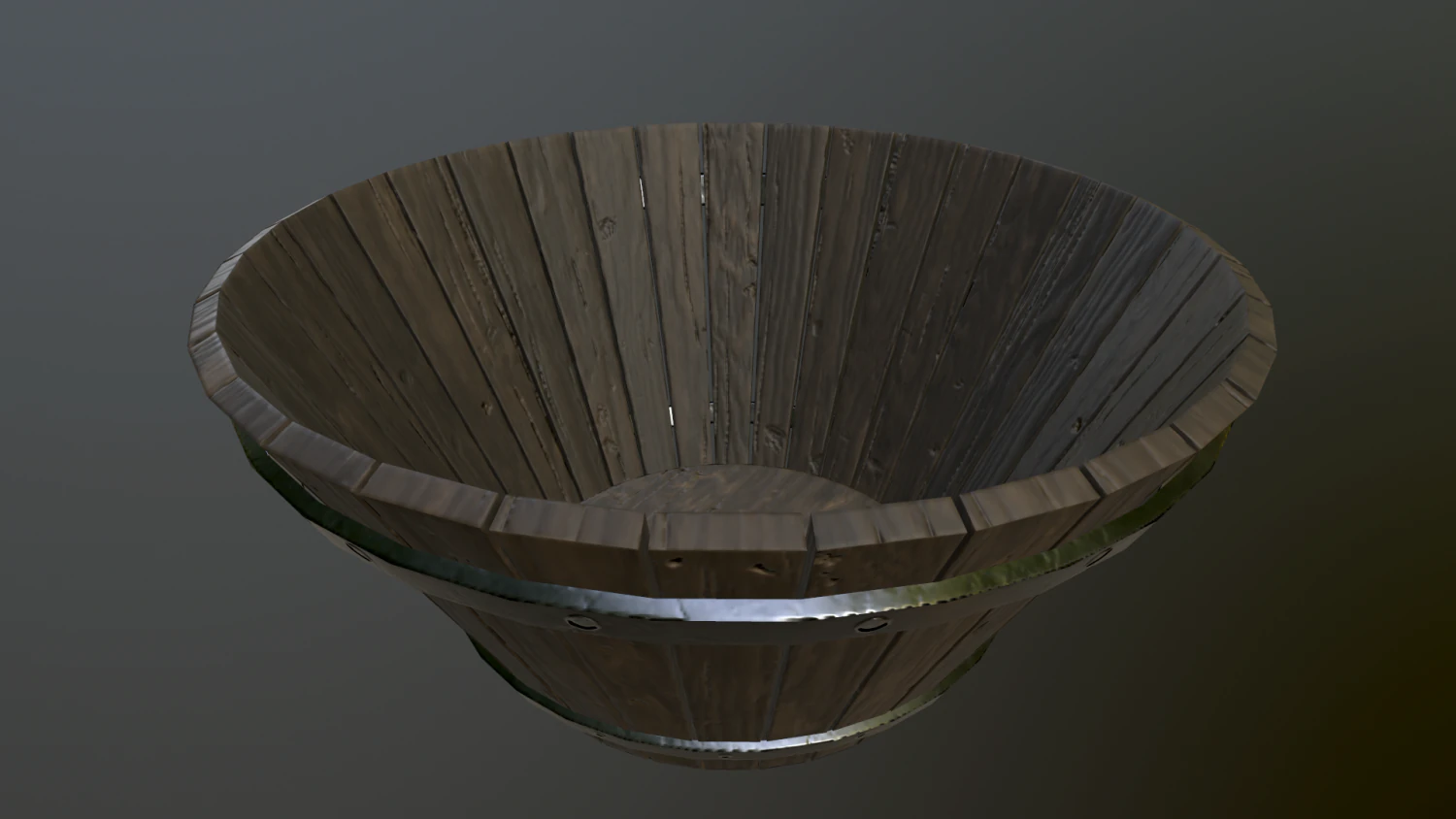 medieval bucket 3D Model .c4d .max .obj .3ds .fbx .stl .blend 