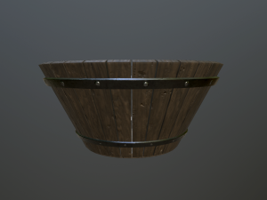 medieval bucket 3D Model