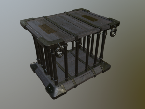 medieval cage 3D Модель