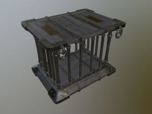 medieval cage 3D Model