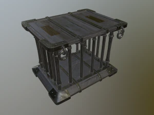 medieval cage 3D Model