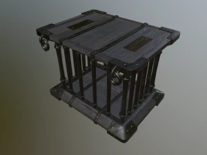 medieval cage 3D Model