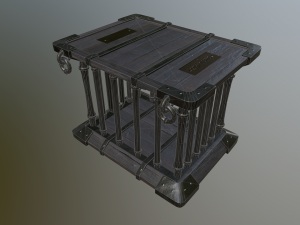 medieval cage 3D Model