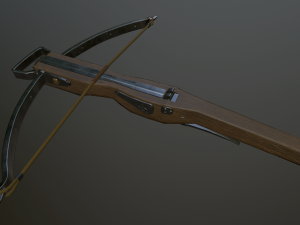 medieval crossbow 3D Model