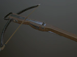 medieval crossbow 3D Model