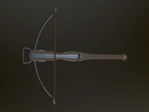 medieval crossbow 3D Model