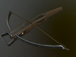 medieval crossbow 3D Model