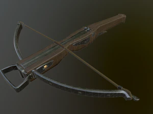 medieval crossbow 3D Model