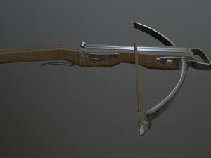 medieval crossbow 3D Model