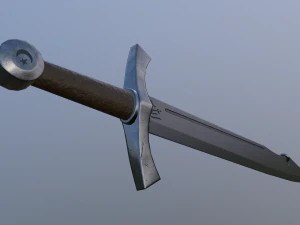 medieval falchion 3D Model