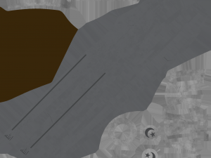 medieval falchion 3D Model