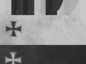 medieval flag on the spear 3D Model