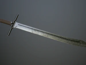 medieval grossmesser 3D Model