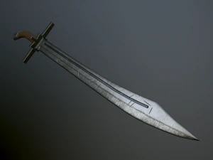 medieval grossmesser 3D Model