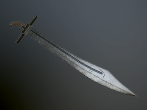 medieval grossmesser 3D Model