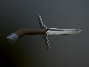 medieval grossmesser 3D Model