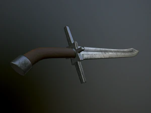 medieval grossmesser 3D Model