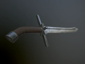 medieval grossmesser 3D Model