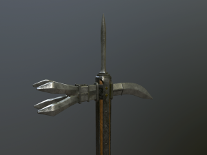 medieval lucerne hammer 3D मॉडल