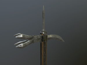 medieval lucerne hammer Modelo 3D