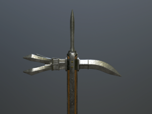 medieval lucerne hammer Modelo 3D