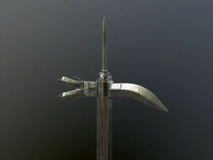 medieval lucerne hammer 3D Model