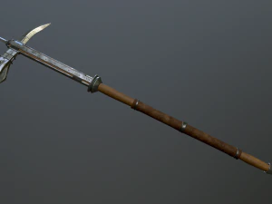 medieval lucerne hammer 3D Model