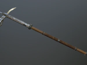 medieval lucerne hammer 3D Model