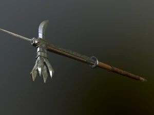 medieval lucerne hammer 3D Model