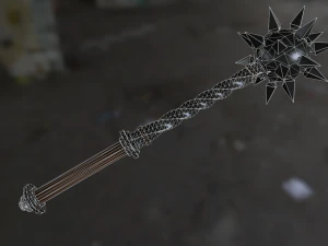 medieval morgenstern 3D Model