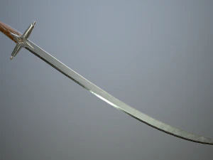 medieval scimitar 3D Model