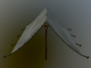 medieval tent 3D Model