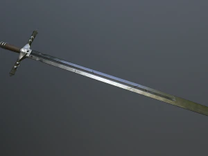 dos manos medievales Modelo 3D