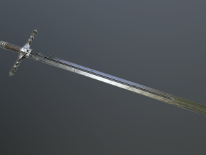 medieval twinhand 3D Модель