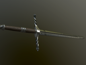 medieval twinhand 3D Модель